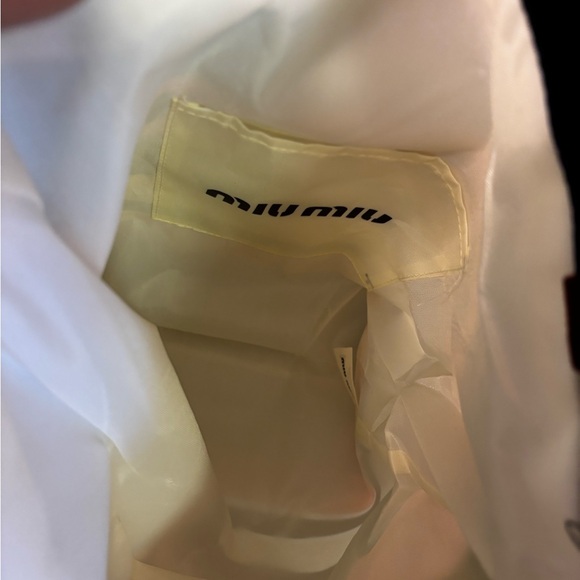 Miu Miu Striped Tote Bag - Picture 5 of 6